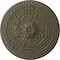 Ekena Millwork Naple Ceiling Medallion (Fits Canopies up to 3 3/8"), 37 1/2"OD x 3 3/8"P, Painted Turtle CM37NAPTF - alternate 1